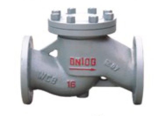 Lightweight Lift Type PN16 Check Valve , GB Cast Carbon Steel Check Valve
