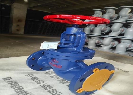 15mm Gb Standard Flanged Globe Valve Cast Iron 1.6 Mpa Pressure Water Medium
