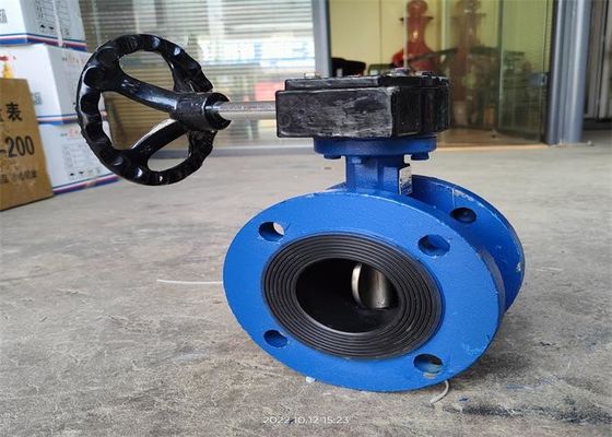 Turbine Power 100mm Butterfly Flange Valve Grey Iron