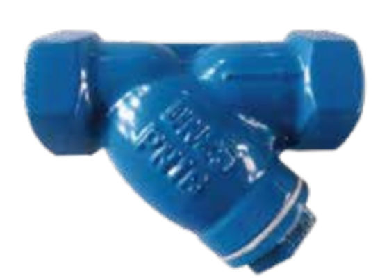 Leakproof 1.6 Mpa Threaded Y Strainer , Anti Corrosion DIN Y Type Strainer