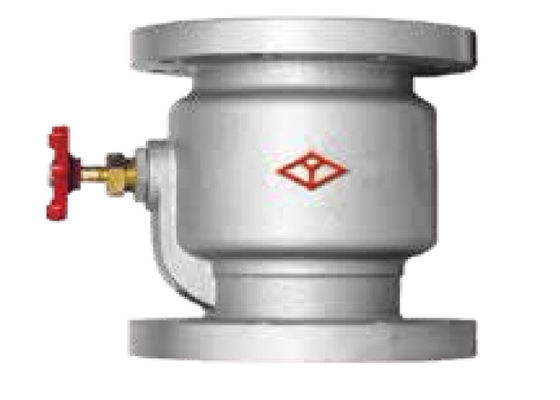 10K Vertical Lift Check Valve Anti Corrosion Cast Iron Flange End