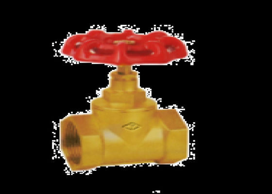 Rustproof Brass Handwheel Globe Valve , Steam Threaded Globe Valve