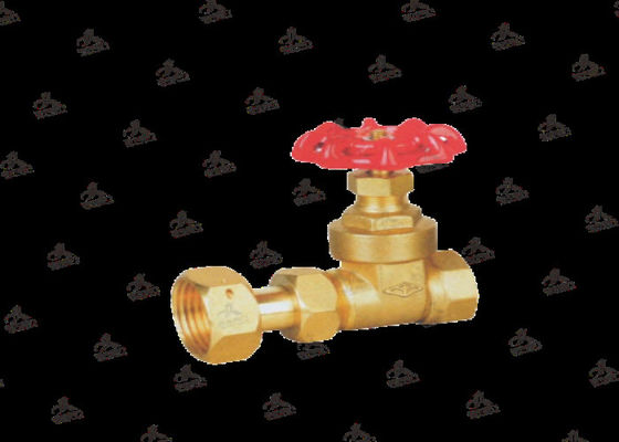 Rustproof Brass Water Valve Threaded Connection Lightweight 1.6 Mpa