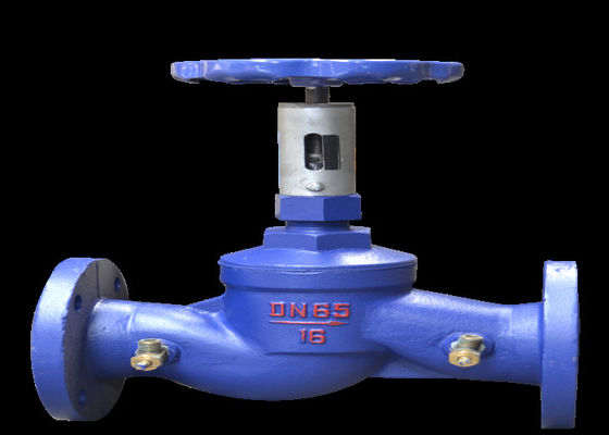 Anti Corrosion Globe Valve Cast Iron , 1.6 Mpa Flanged Globe Stop Valve