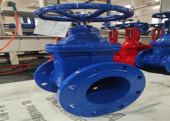 1.6mpa Flanged Gate Valve Ductile Iron Resilient Seat 3 Inch